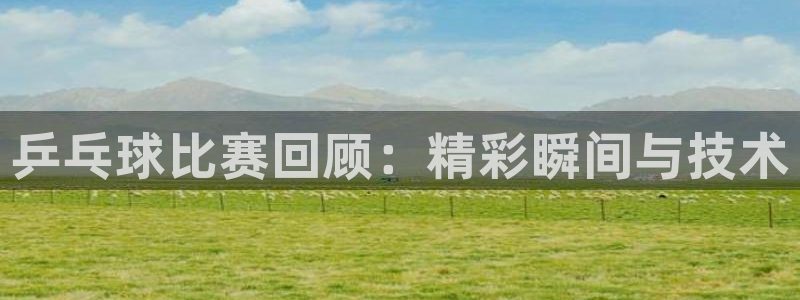 米兰体育集团：乒乓球比赛回顾：精彩瞬
