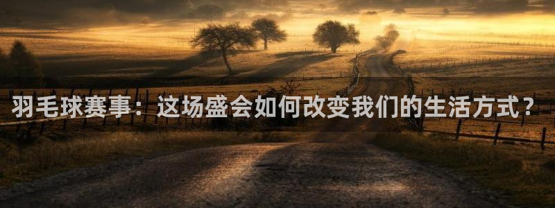  米兰体育最新版下载：羽毛球赛事：这场盛会如何改变我们的生活方